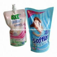 Kundenspezifische Plastikwaschmittelbeutel / Waschmittelbeutel / flüssige Verpackungs-Beutel